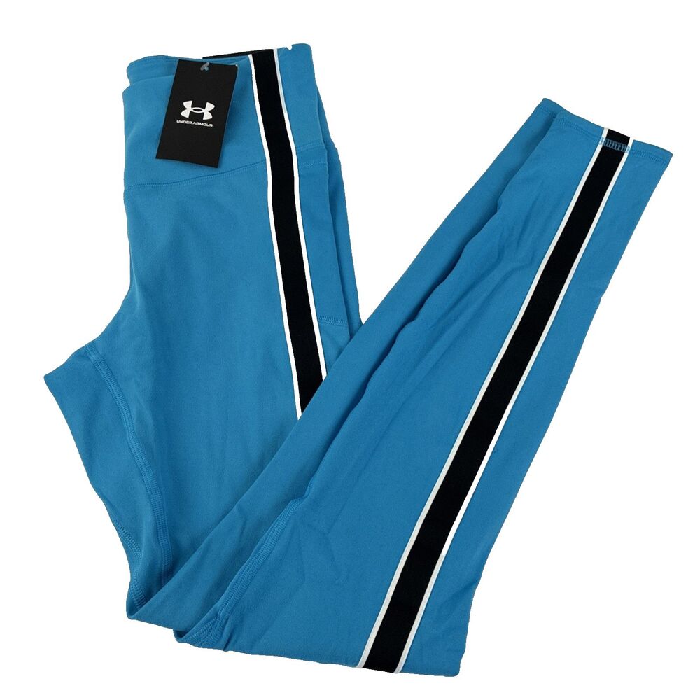 New Under Armour‎ Women’s Movement Leggings Size Medium High Rise 29” Blue NWT
